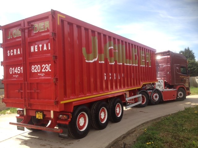 Click to view October 2014 Montracon 75 Cubic Yard Ctec Steel Body Tipping Trailer